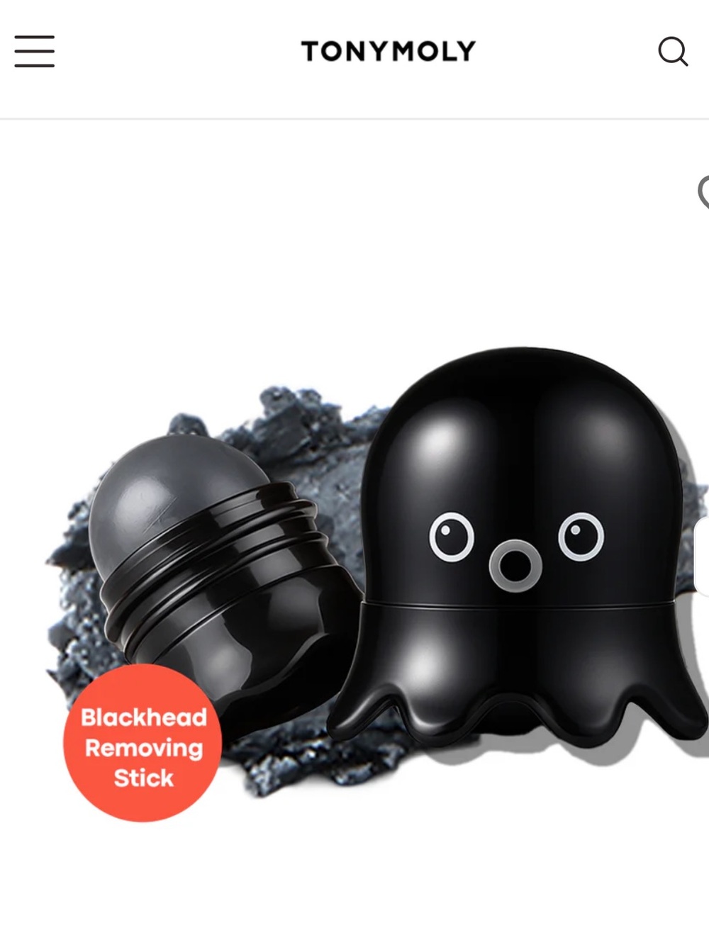 TONYMOLY Tako Pore Blackhead Scrub Stick